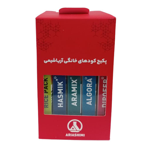 پکیج کودهای خانگی آریاشیمی (حاوی 5 نوع کود)